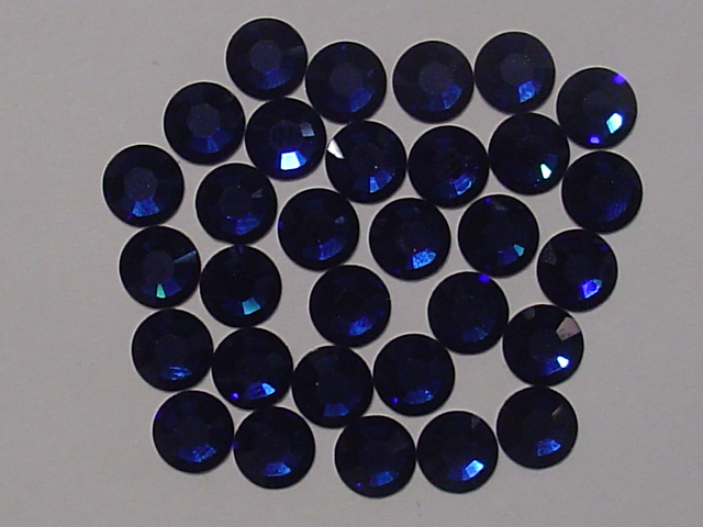 1 Gross 9ss DARK INDIGO (viva) FLATBACK PRECIOSA Rhinestones